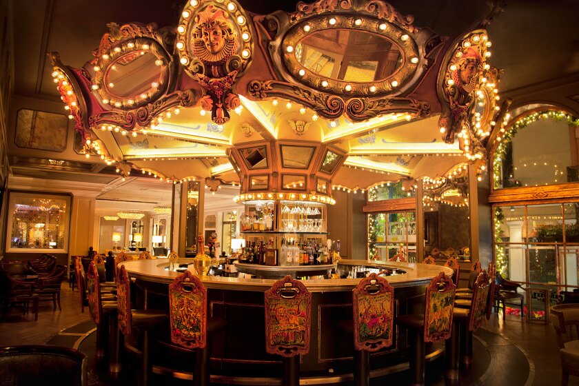 Interior of the carousel bar at Hotel Monteleone in New Orleans