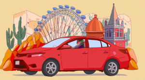 illustration_of_female_driving_in_red_car_taking_a_roadtrip_by_Bex Glendining_1440x560.jpg