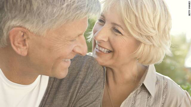 happy older couple