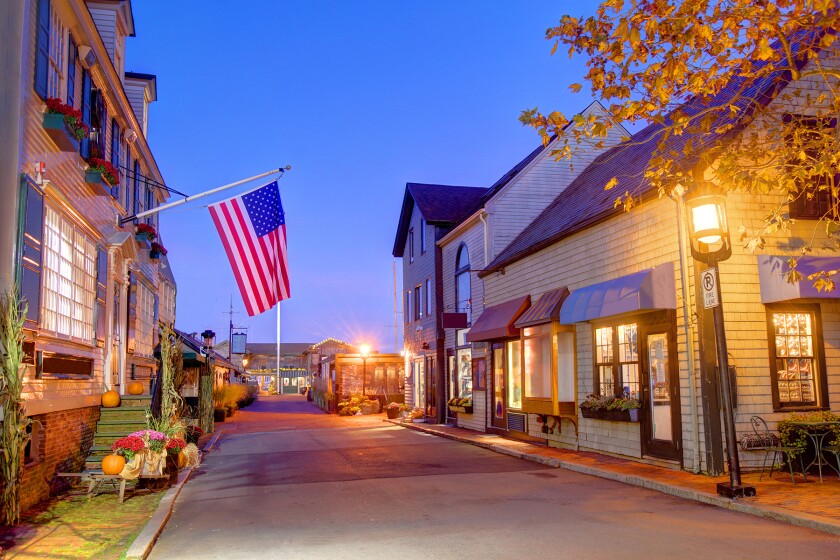 Autumn in Newport Rhode Island