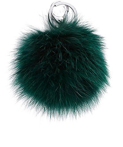 Adrienne Landau Fur Ball Keychain
