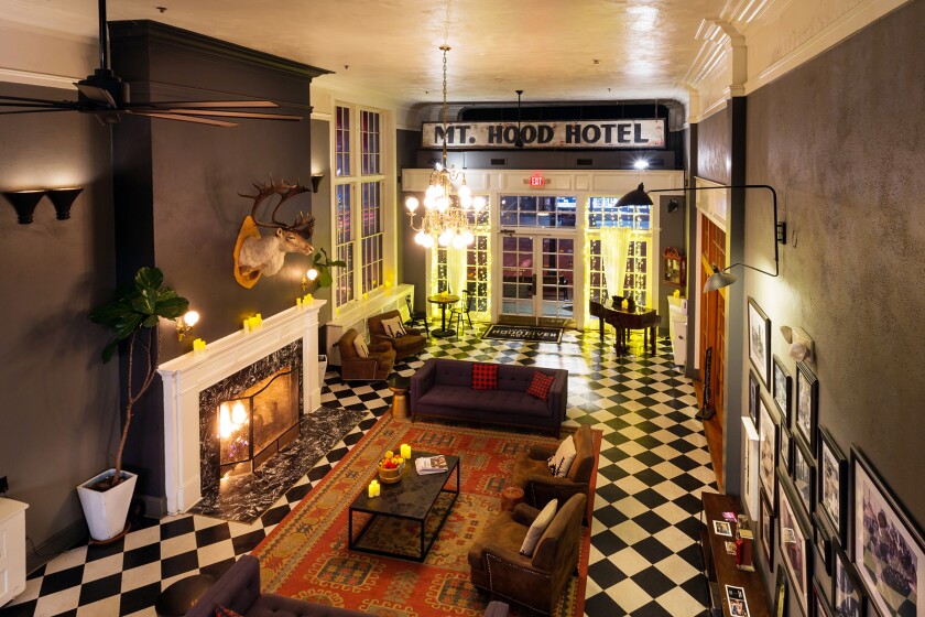 Hood River Hotel Interior