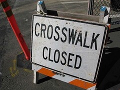 crosswalk sign