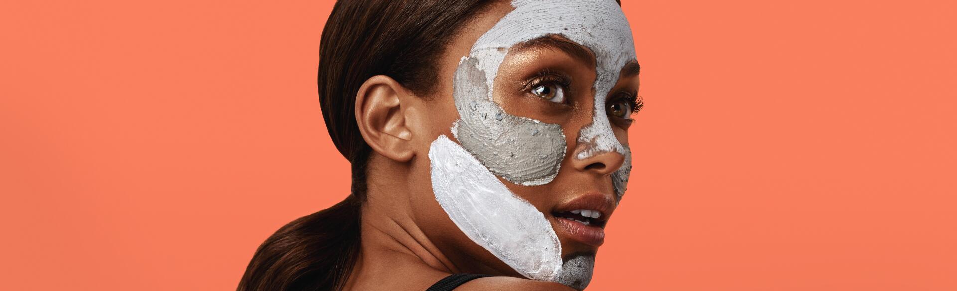 woman wearing face masks