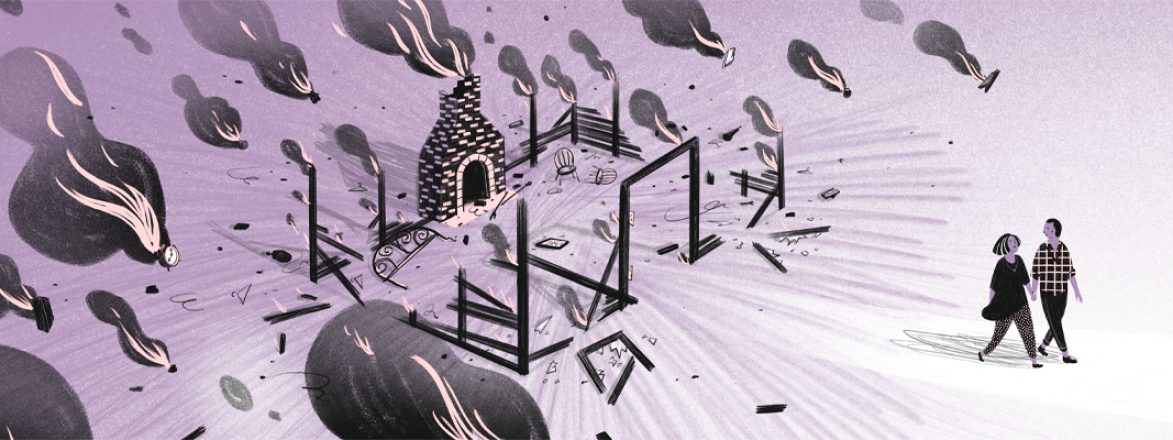 illustration_of_couple_walking_away_from_destroyed_house_marriage_article_by_tara_jacoby_1440x400