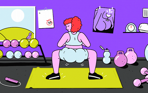 animation_of_woman_working_out_and_getting_a_bigger_butt_by_Ana_Curbelo_612x386.gif