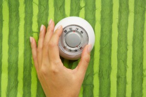 Adjusting thermostat