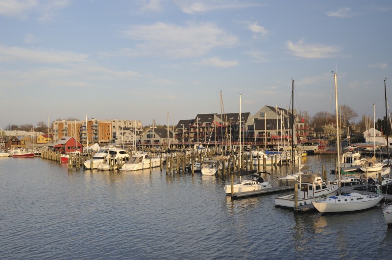 Marina at Annapolis, Maryland, USA