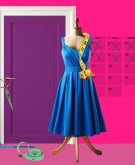 photo collage of dress in mannequin, losing weight in a month or two, weight loss tips