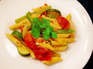 vegetables penne