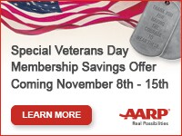 Special Veterans Day Membership Savings Offer