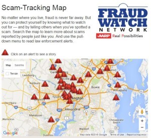 Scam map