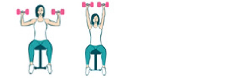 aarp, girlfriend, weights, exercise