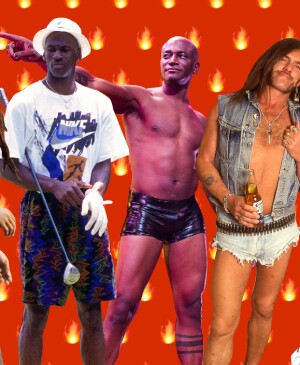 Bob Marley, Michael Jordan, Taye Digs, Lemmy Kilmister, Denzel Washington: all wearing shorts