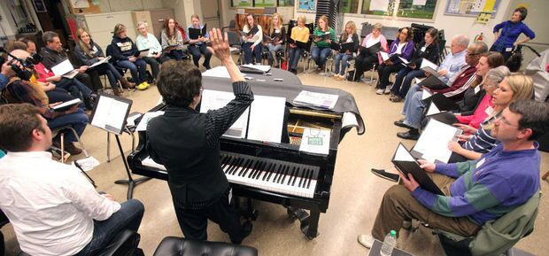 An intergenerational choir of college students and those with dementia and their family caregivers changes perceptions about the disease