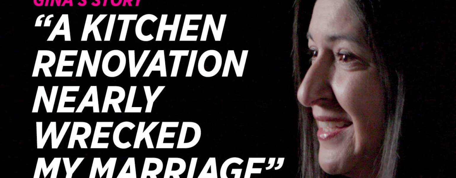 The Girlfriend Gina's Story Kitchen Renovation Valentine's day bonding time frustration argument Marriage