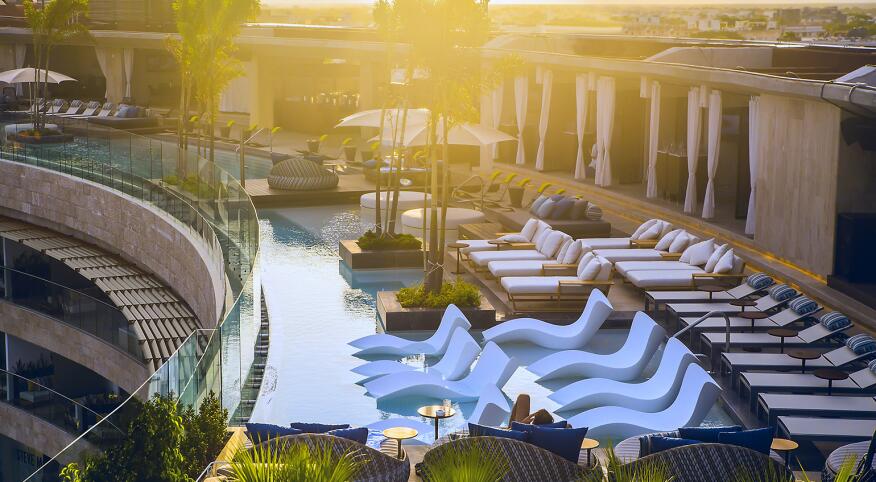 AARP, the girlfriend, Girls trip, Thompson HOtels, Thompson Playa del carmen, mexico, mexican riviera
