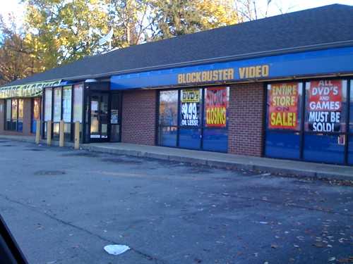 Blockbuster Video Closing