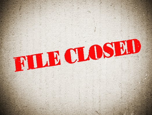 file closed