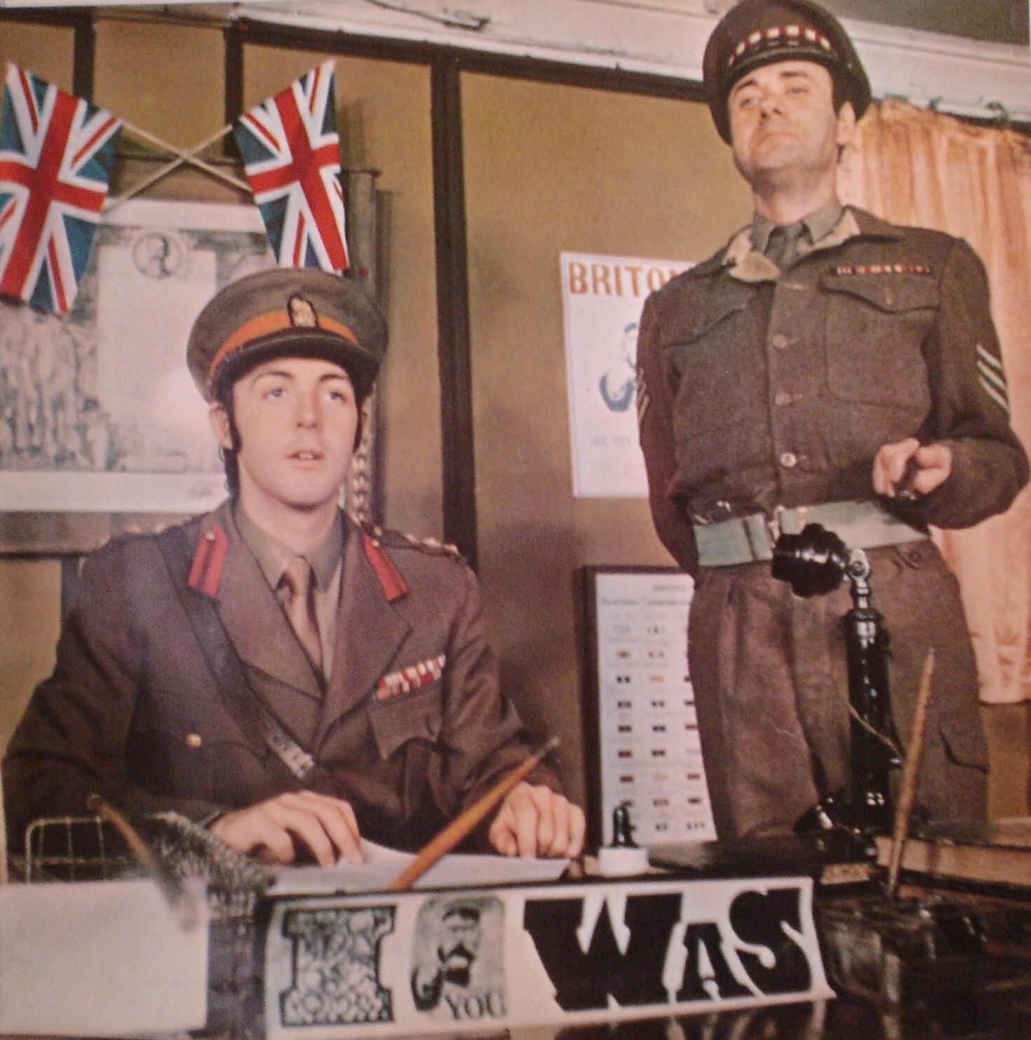 With McCartney, from the Magical Mystery Tour album booklet