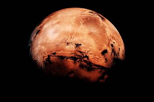 NASA image of Mars