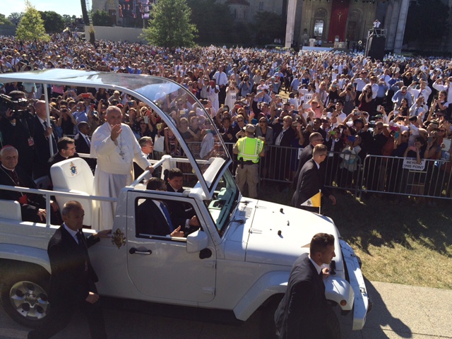 Pope's parade